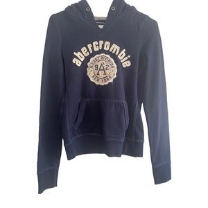 Abercrombie & Fitch Kids Blue Hoodie Size XL